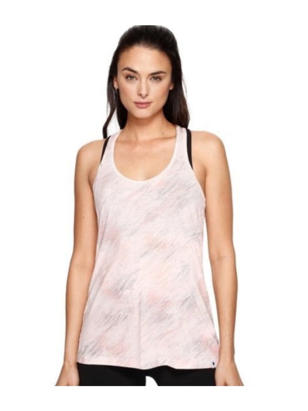 Smartwool Merino 150 Pattern Tank in Pink Horizon Size Small